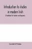 Introduction to studies in modern Irish