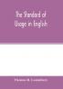 The standard of usage in English