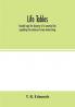 Life tables founded upon the discovery of a numerical law regulating the existence of every human being