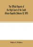 The Official reports of the High Court of the South African Republic (Volume II) 1895