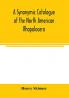 A synonymic catalogue of the North American Rhopalocera
