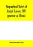 Biographical sketch of Joseph Duncan fifth governor of Illinois. Read before the Historical society of Jacksonville ILI. May 7 1885
