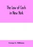 The law of costs in New York