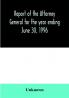 Report of the Attorney General for the year ending June 30 1996