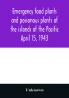Emergency food plants and poisonous plants of the islands of the Pacific April 15 1943