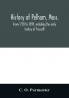 History of Pelham Mass.