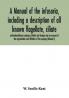 A manual of the infusoria including a description of all known flagellate ciliate and tentaculiferous protozoa British and foreign and an account of the organization and affinities of the sponges (Volume I)