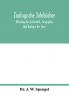 Zoologische Jahrbucher; Abteilung for Systematik Geographie Und Biologie Der Tiere