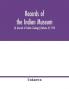 Records of the Indian Museum (A Journal of Indian Zoology) (Volume V) 1910