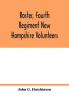 Roster Fourth Regiment New Hampshire Volunteers