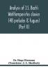 Analysis of J.S. Bach's Wohltemperirtes clavier (48 preludes & fugues) (Part II)