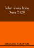 Dedham historical register (Volume IX) 1898.