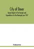 City of Dover; Annual Report of the Receipts and Expenditures for the Municipal year 1937; Together with Department Reports and Papers relating to the Affairs of the City