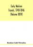 Early western travels 1748-1846