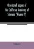 Occasional papers of the California Academy of Sciences (Volume IV)