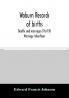 Woburn records of births deaths and marriages (Part X) Marriage Intentions