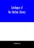 Catalogue of the Harlem Library