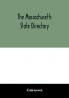 The Massachusetts state directory