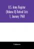 U.S. Army register (Volume II) Retired Lists 1 Jaunary 1968