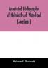 Annotated Bibliography of Helminths of Waterfowl (Anatidae)