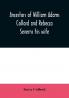 Ancestors of William Adams Collord and Rebecca Severns his wife