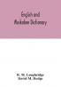 English and Muskokee dictionary