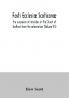 Fasti Ecclesiæ Scoticanæ; The Succession Of Ministers In The Church Of Scotland From The Reformation (Volume Vii)