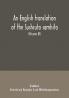 An English translation of the Sushruta samhita; With a full and Comprehensive introduction Additional texts Different Readings Notes Comparative Views Index Glossary and Plates (Volume III) Uttara-Tantra