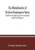 The Mahabharata of Krishna-Dwaipayana Vyasa. Translated into English prose from the original Sanskrit text (Volume I)