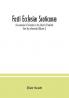 Fasti ecclesiæ scoticanæ; the succession of ministers in the Church of Scotland from the reformation (Volume I)