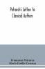 Petrarch'S Letters To Classical Authors