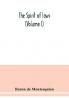 The Spirit of laws (Volume I)