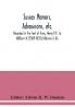 Sussex manors advowsons etc. recorded in the Feet of fines Henry VIII. to William IV. (1509-1833) (Volume I) A-L