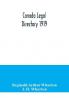 Canada legal directory 1919