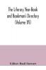The Literary Year-Book and Bookman's Directory (Volume XV)