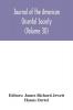 Journal of the American Oriental Society (Volume 30)