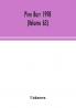 Pine Burr 1998 (Volume 63)