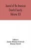 Journal of the American Oriental Society (Volume 30)