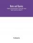 Notes and queries; A Medium of Intercommunication for Literary Men General Readers Seventh Series (Volume IV)