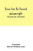 Stories from the Thousand and one nights (the Arabian nights' entertainments)