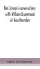 Ben Jonson's conversations with William Drummond of Hawthornden