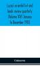 Luzac's oriental list and book review quarterly (Volume XIV) January To December 1903