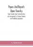 Papers and reports upon forestry forest schools forest administration and management in Europe America and the British possessions; and upon forests as public parks and sanitary resorts; to accompany the Report of the Royal Commission on Forest Reserv