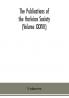 The Publications of the Harleian Society (Volume XXXVII)