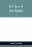 Select essays of sister Nivedita