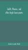 Judith Phoenix and other Anglo-Saxon poems; translated from the Grein-Wülker text