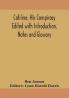 Catiline his conspiracy Edited with Introduction Notes and Glossary
