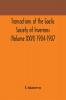 Transactions of the Gaelic Society of Inverness (Volume XXVI) 1904-1907