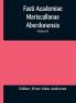 Fasti Academiae Mariscallanae Aberdonensis : selections from the records of the Marischal College and University (Volume II) Officers Graduates and Alumni