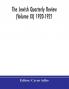 The Jewish quarterly review (Volume XI) 1920-1921